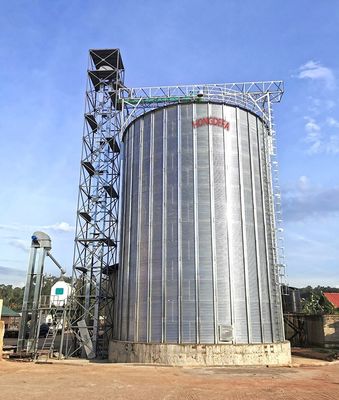 quality  Farm /seed plant/flour mill plant service 500ton 1000ton 3000ton overseas grain steel silo factory