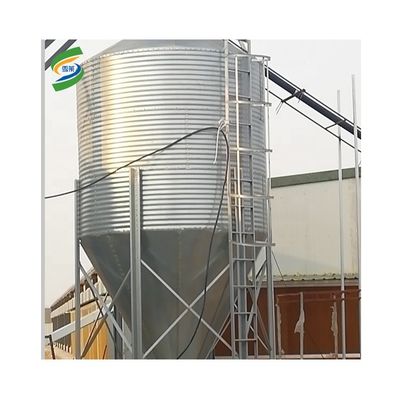 quality  Storage Silos Small Grain Silos Large Capacity Steel Feed Silos For Chicken factory