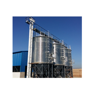 food &amp;amp; Beverage plant 500 tons steel storage bin silo storage grain