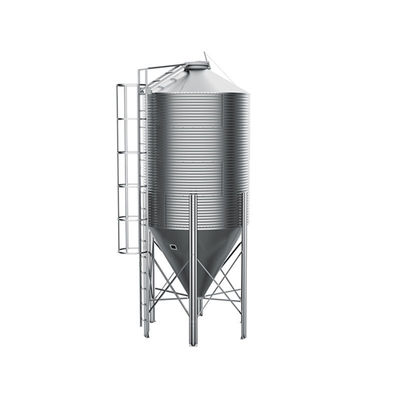 Farms Double Sided Galvanized Sheet 275g Silo Grain Storage Silo For Animal Feed