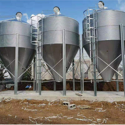 Factory Chicken Feed Silo Hot Dip Galvanized Hardware Made In China