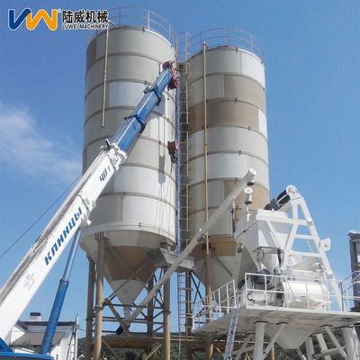 Factory price 300T bulk grain flour soybean steel silo for soybean storage