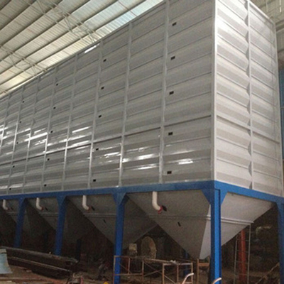 Corrugated Portable Factory Grain Silo Grain Bins Square Silos