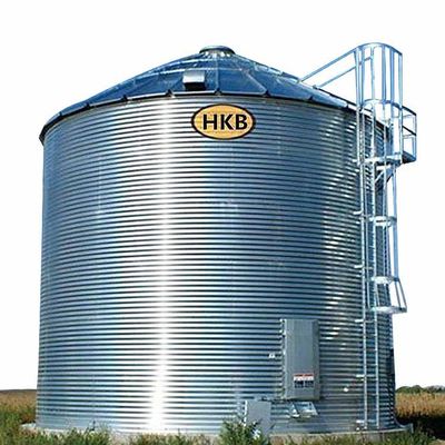Cereal/Bulk Grain Storage 1000/5000/10000 Coffee Bean Steel Silo Price Maize Ton Grain Silo Grain Bin